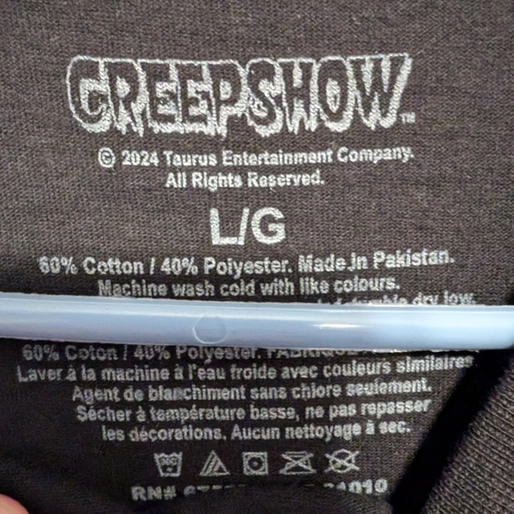Mens Shirts Size LG Brand New with tag Creepshow from Taurus Entertainment Com. - Picture 3 of 3